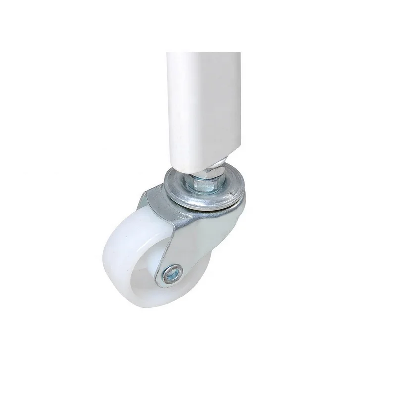 
hot sell three layer glass pink color beauty modern salon trolley 