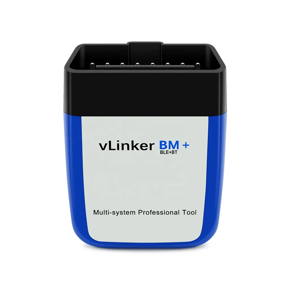 

Vgate VLinker BM+ wireless connection BT 4.0 OBD2 Code Reader for Android iOS Car diagnostic Scanner