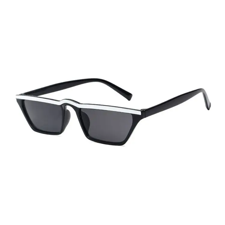 

Wholesale Simple Trendy Shades Color Black PC Frame Fashion Classic Small Square Sunglasses