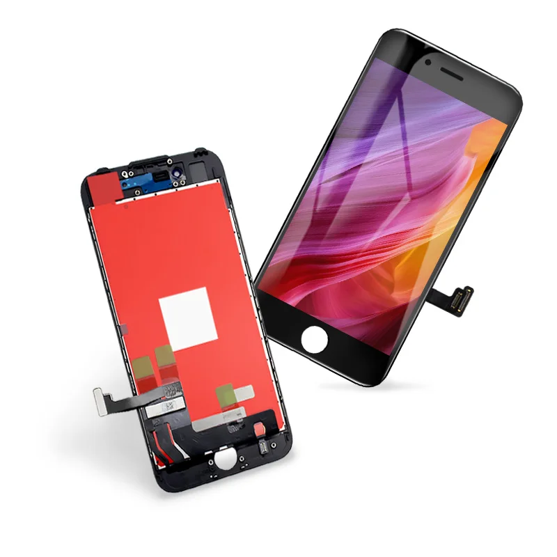 

Wholesale phones lcd parts for iphone 7, mobile spares parts lcd replacement screen for iphone 7, Black and white