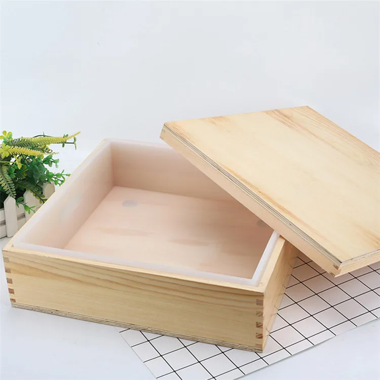 

Y2069 wholesale large size square 8000ml silicone soap molds, Random