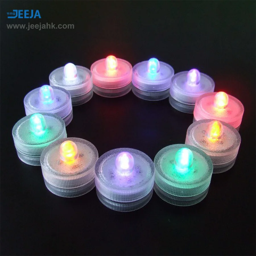 JEEJA most realistic flameless homemory led battery tea lights for wholesales