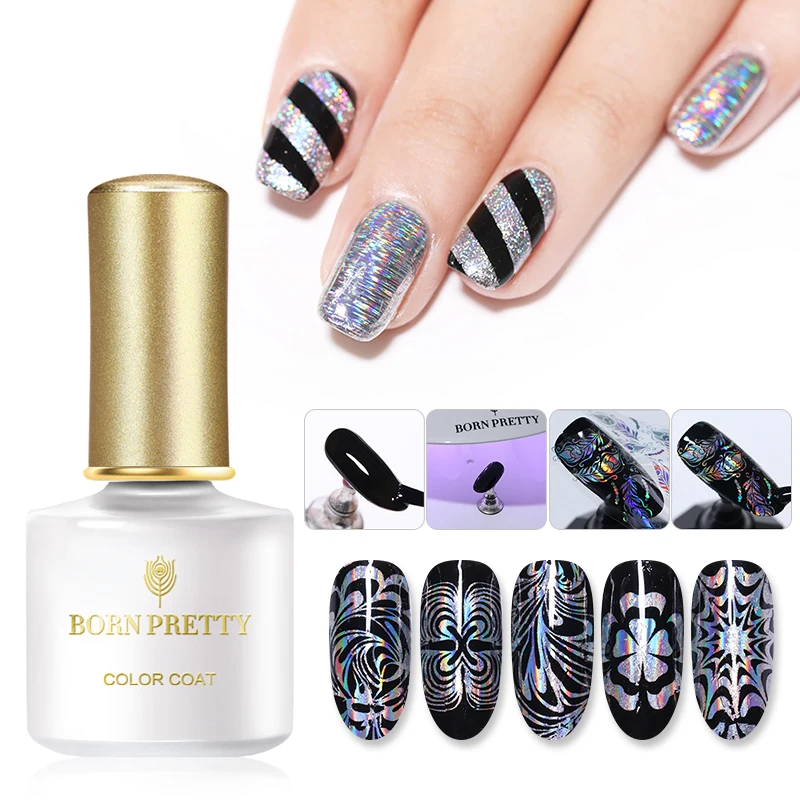 

BORN PRETTY 6ML Transparent Color nail foil glue 3D Transfer Printing Gel