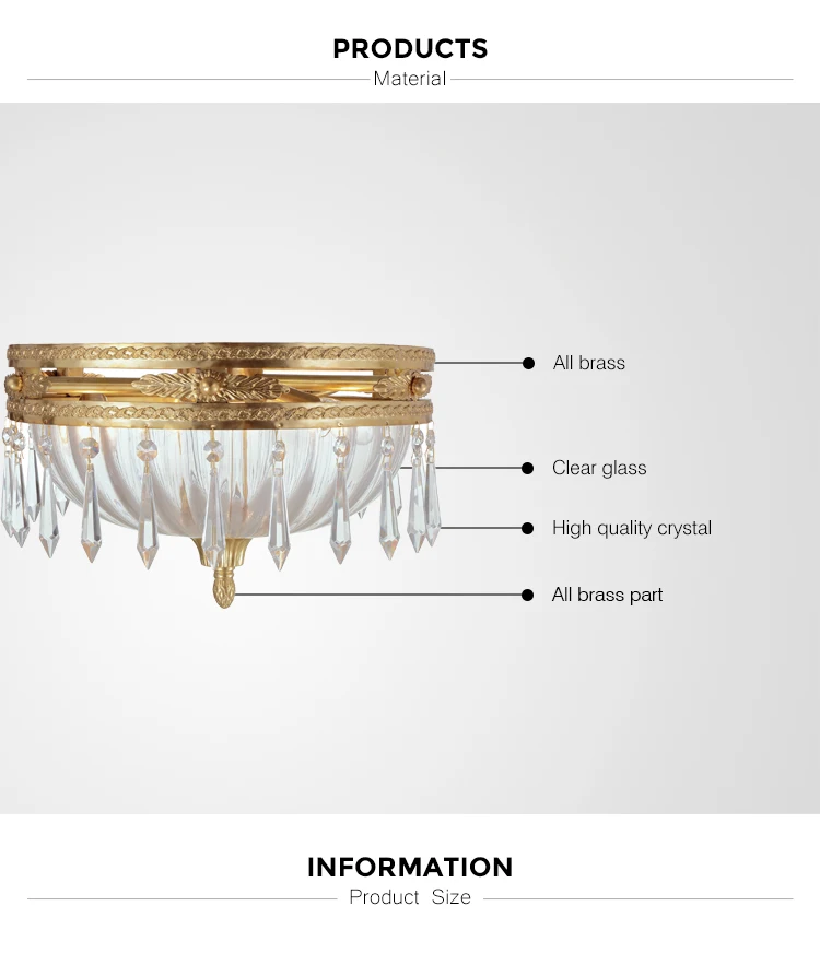 crystal ceiling lamp fixture