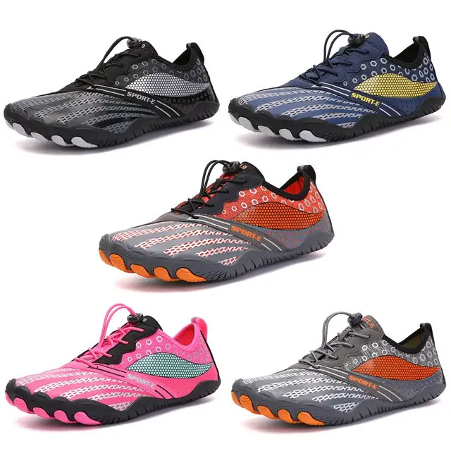 

Rubber Sole Anti Slip Water Aqua Shoes Manufacturer Quick Drying Breathable Aqua Hiking Swimming Beach Water Sport Shoes, 5 color, can customize other color