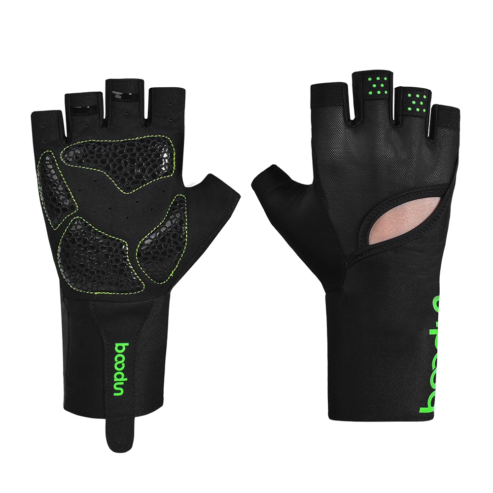 

boodun 2019 outdoor activity half finger bike bicycle cycling gloves