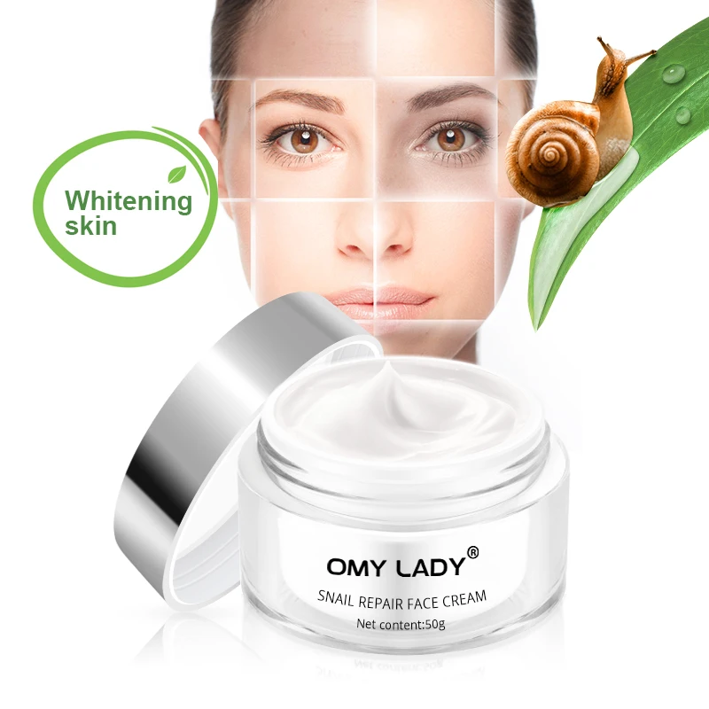 

yunnan balala multi-functional lighten acne scar whitening snail recovery cream, Milk white