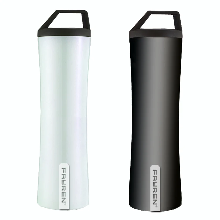 

FAYREN double wall stainless steel vacuum insulated water bottles thermos with special handle, Customized colors acceptable