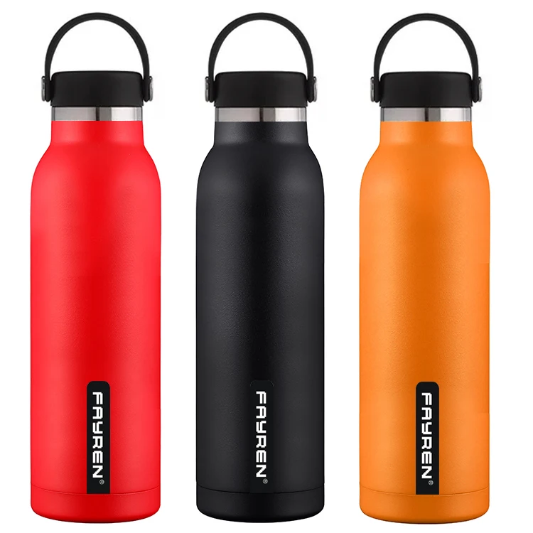 

2020 FAYREN double wall stainless steel bullet thermos vacuum flask for sport