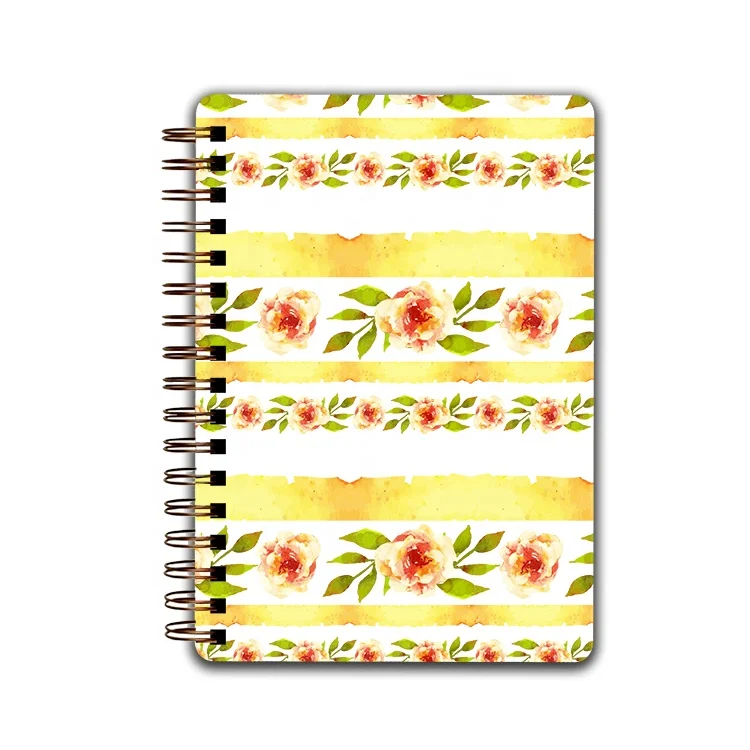 

free shipping 2021 weekly notebook with sublimation pages A5 for daily journal use