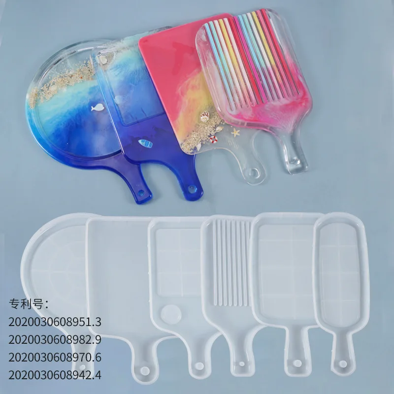 

M547 Snack tray storage table fruit tray silicone mould silicon molds for resin art, Customized color