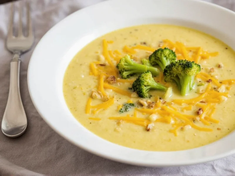Perfect Broccoli Potato Cheddar Soup Recipe Guide