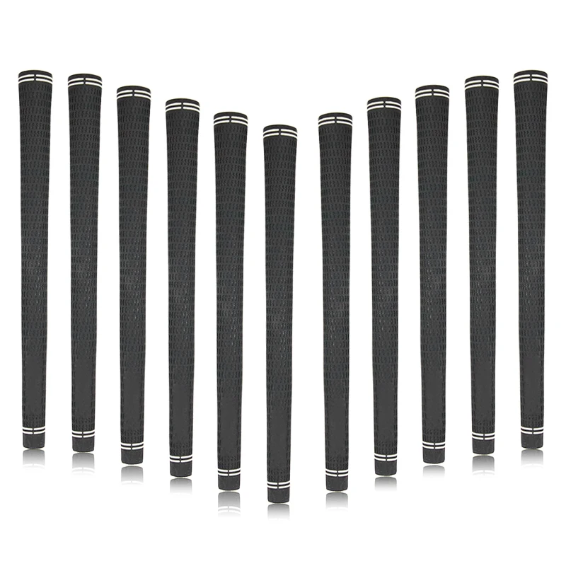 

Best Sales Classic Black Unbranded logo Crossline Rubber Golf Club grip, Customized