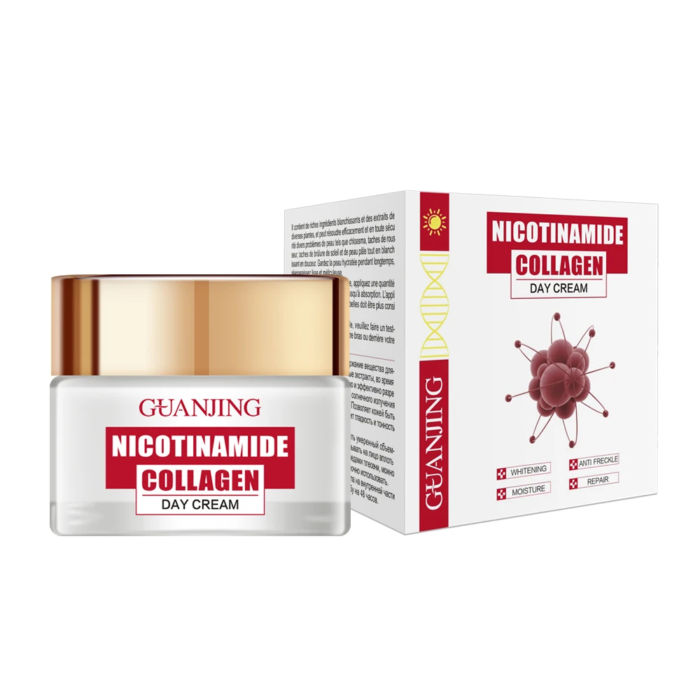 

Brightening Face Cream Nicotinamide Collagen Day Cream Whitening Antiaging Women Face Cream