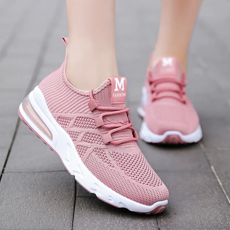 

New Trainers Women's Shoes Light Casual Shoes Female Flat Sneakers Breathable Womens Sneakers Zapatillas Mujer Tenis Feminino