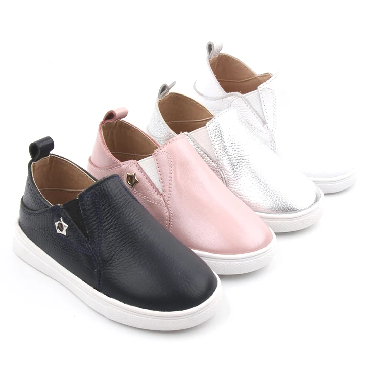 

OEM Customized Factory Price New Style Fashion Kids Genuine Leather Children Shoes