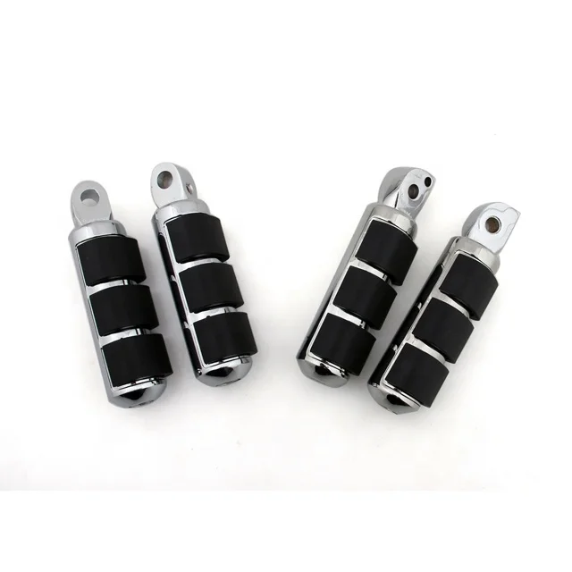 

Front & Rear Foot Pegs For Suzuki Intruder 1400 Boulevard S83 Marauder 800, Black