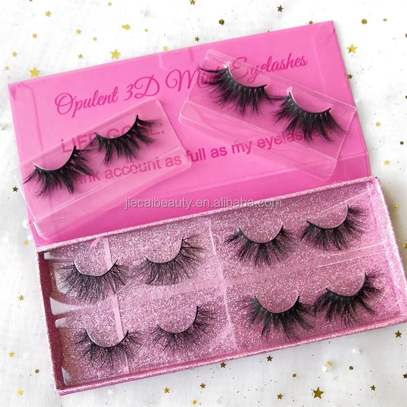 

3d mink fur eyelashes vendor empty eyelash box container with custom logo 25 mm lashes private label, Natural black