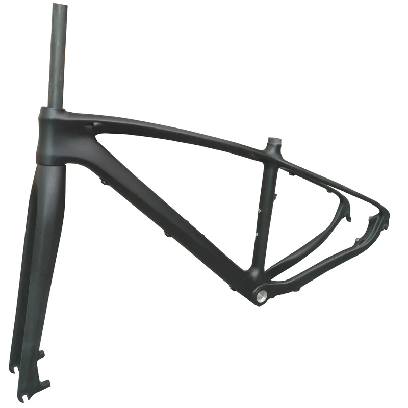 

New arrival carbon fiber bicycle frame + front fork can DIY custom color bike frame 26er/27.5/29er 17 inch, Customer's request