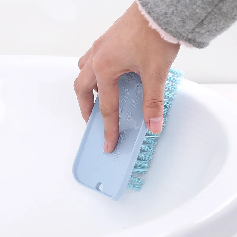 

Plastic Portable Candy Color Household Cleaning Brush Washing Brush Laundry Srubbing Brush Carpet Bedspread Clothes Cloth