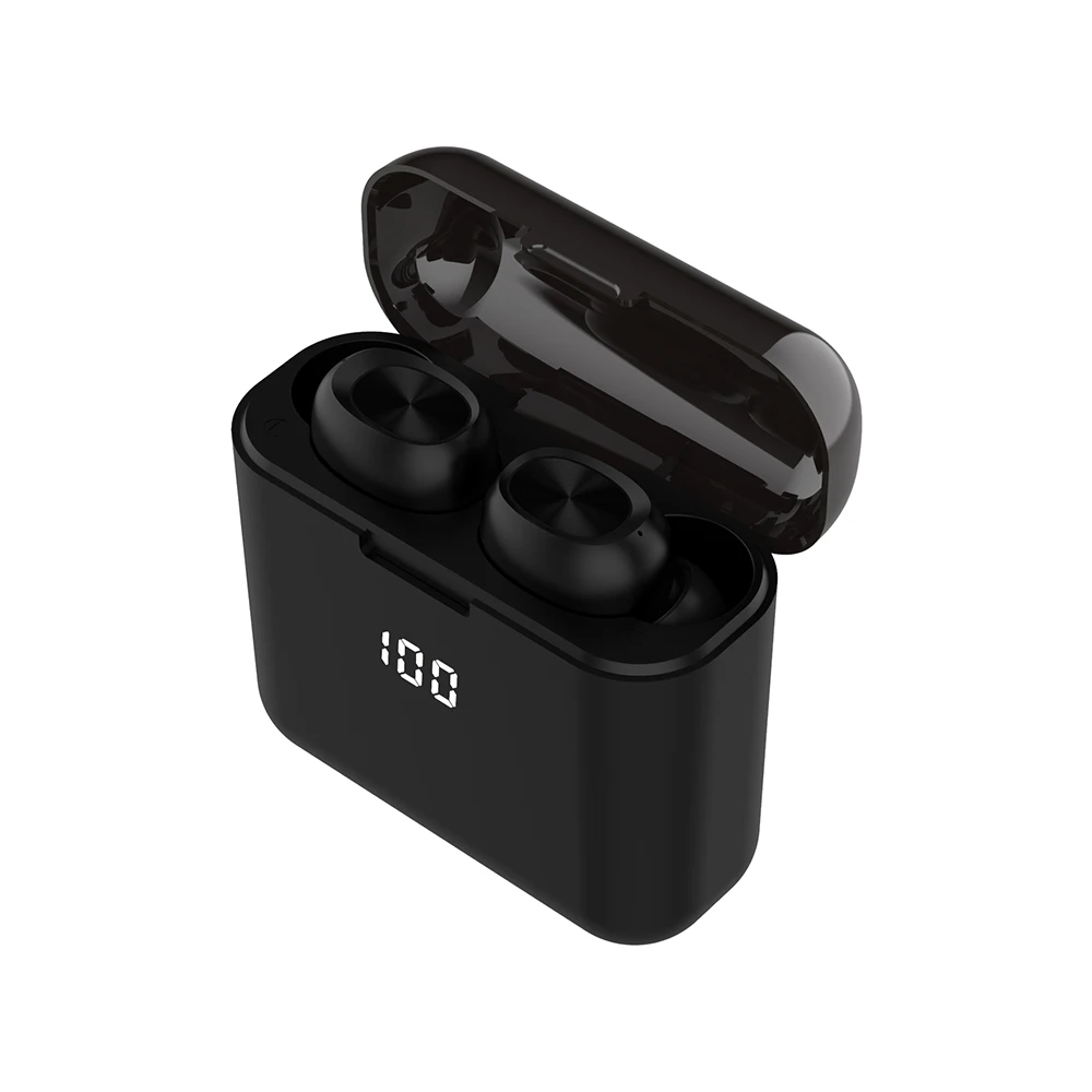 

T23 Newest LED Display Wireless TWS BT 5.0 Earbuds with Phone Holder