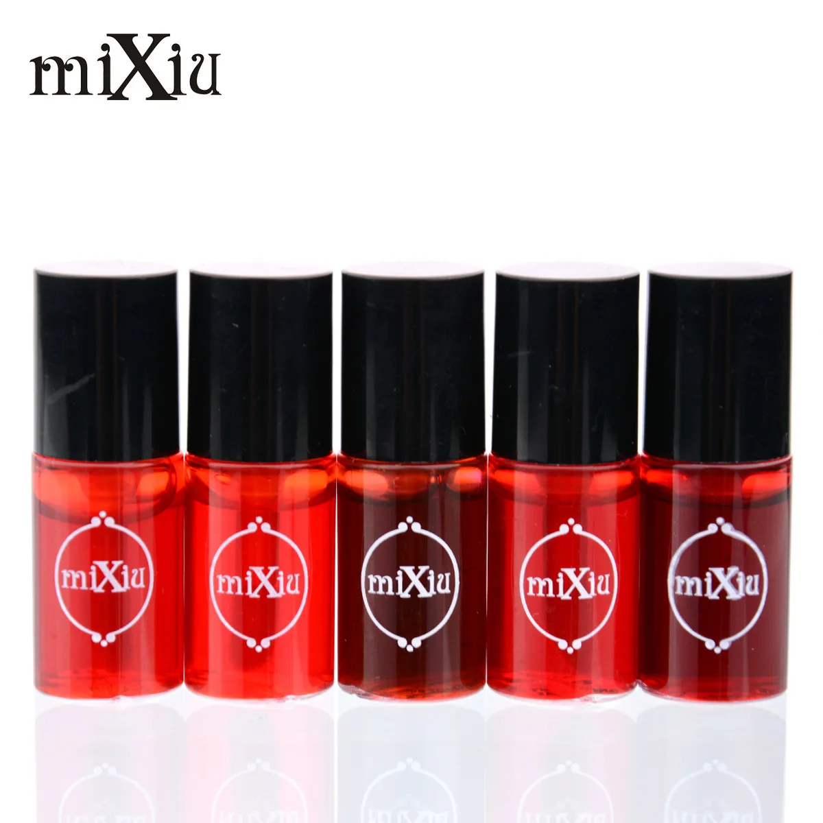 

mixiu lips dye & liquid blusher mini lip gloss dual use cheek liquid lipstick colorfast lip glaze student makeup 5 colors