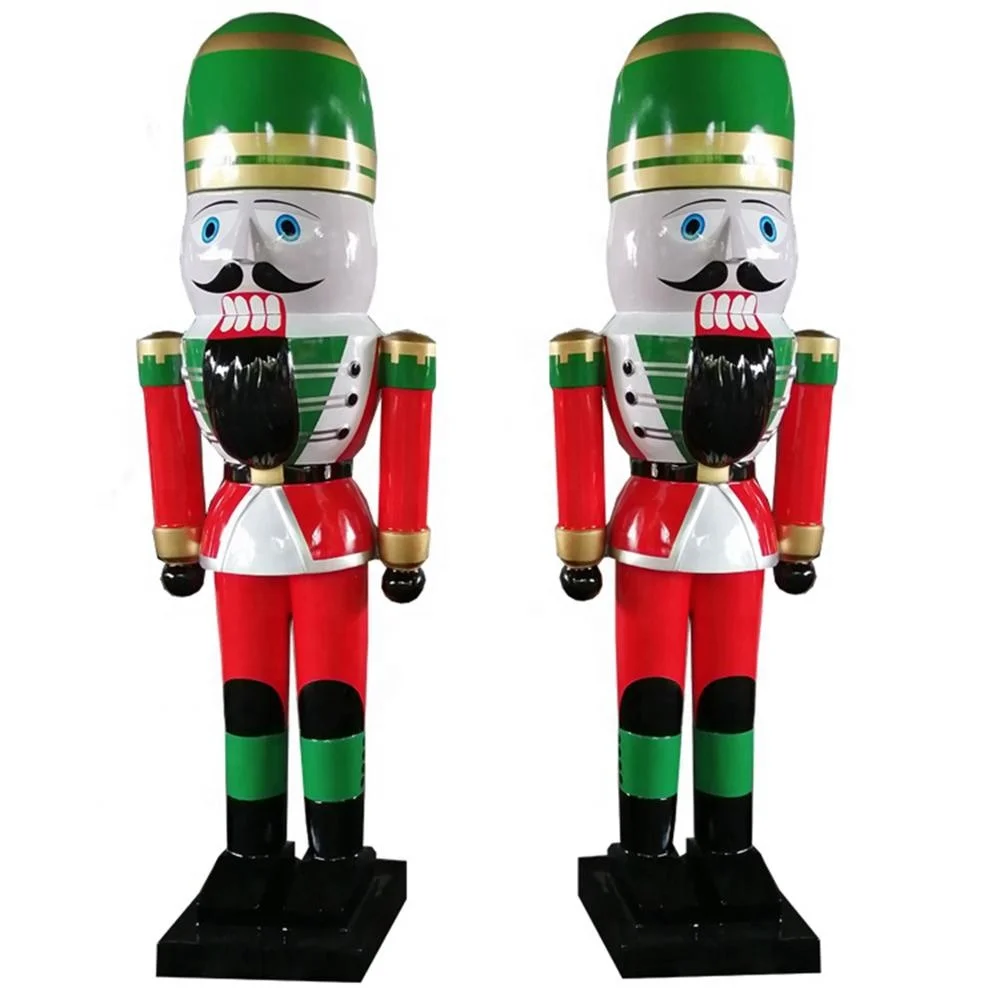 Life Size Fiberglass Soldier Nutcracker For Christmas Soldier Authentic ...