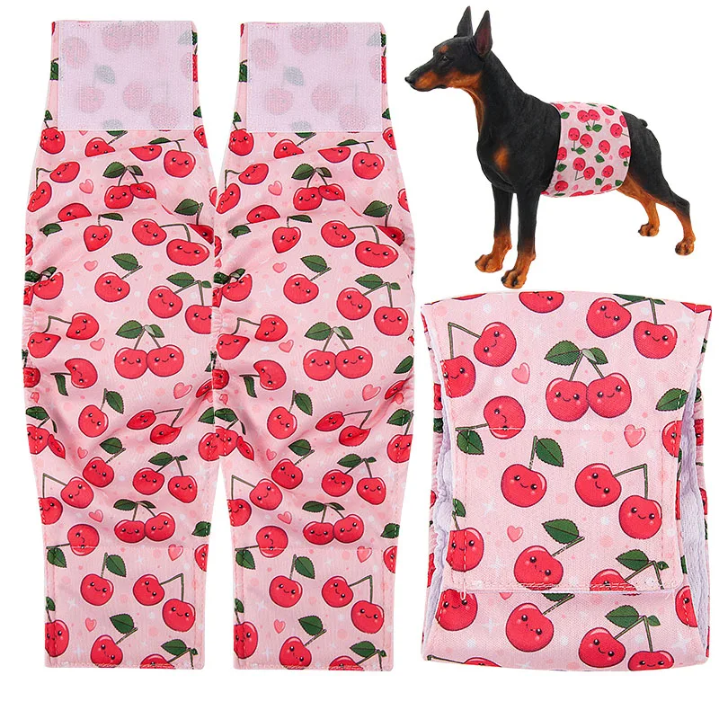 

COLLABOR Yiwu 100%TPU Retail Absorb Washable Diaper for Male Dog Amazon Dog Reausable Diaper, Solid, print, digital print