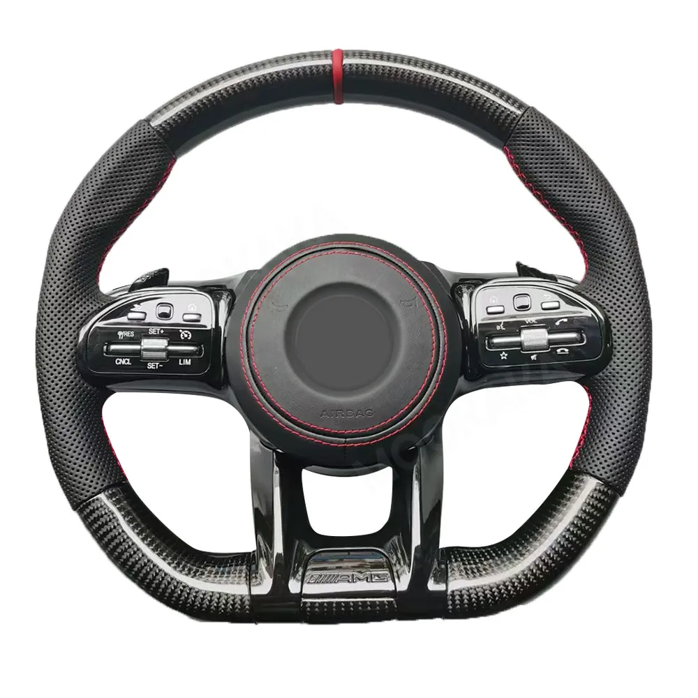 

Carbon Fiber Steering Wheel Assembly Is Suitable For Benz W204 W205 W222 W212 W213 W218 G Steering Wheel