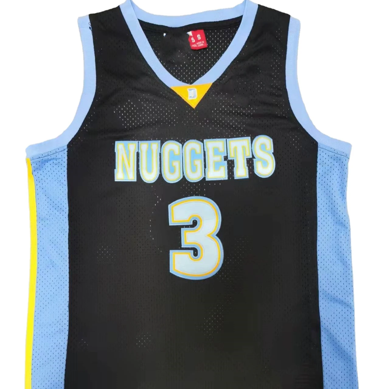 

Men's Denver Nuggets Allen Iverson 2006-2007 Hardwood Classics Reload 2.0 Basketball Jersey, As pictures