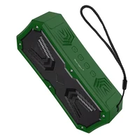 

Black bluetooth subwoofer speaker portable ipx6 waterproof with touch button