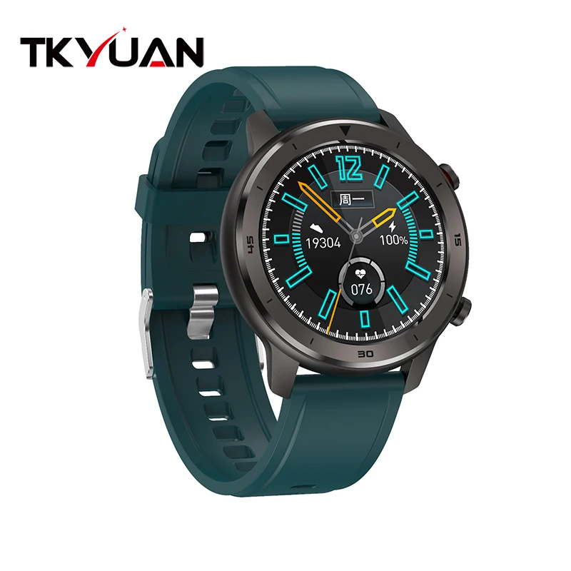 

Tkyuan IP68 Waterproof Wear OS Bracelet Smart Watch DT 78 with 1.3 inch Round Color Screen