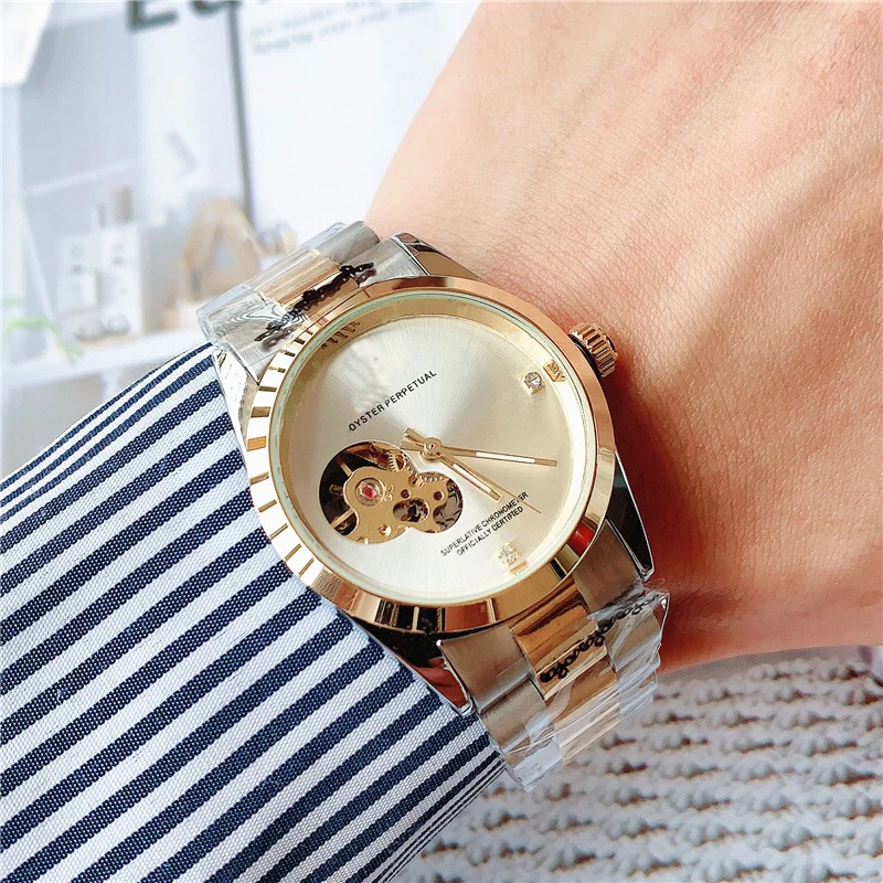 

Hot selling Rollexables men's 904L stainless steel Sapphire Mirror Glass Men's Watch, As the picture