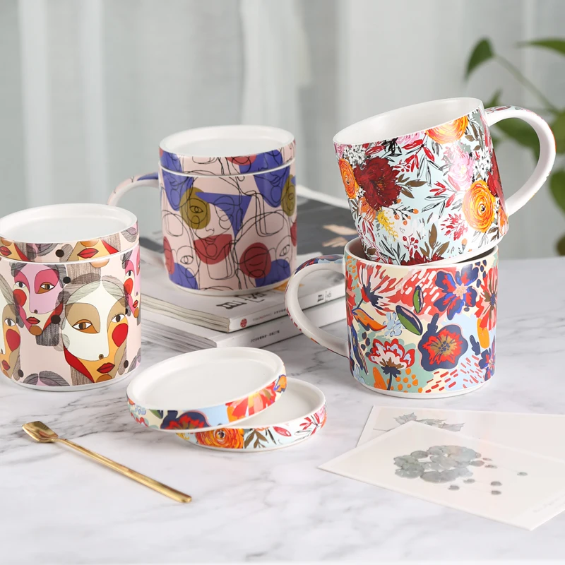 

Wholesale Ceramics Coffee Water Tea Cups, Ceramic Style Mug