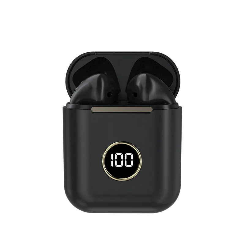 

2021 New Arrive X1 Tws Earphone Digital Display Headset Deep Bass Stereo Long Standby Earbuds Best Headset with Microphone