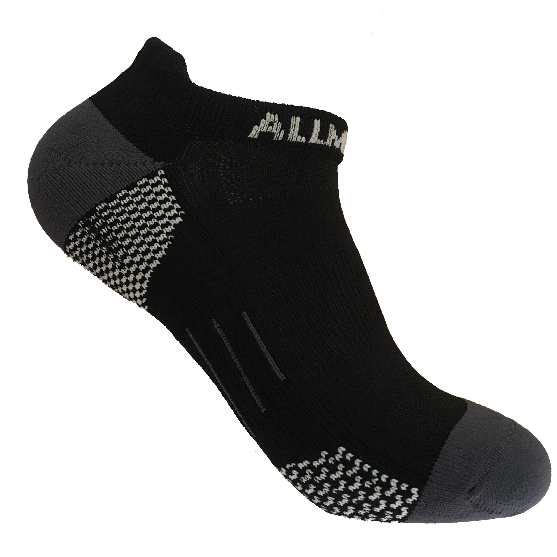 

High Quality Breathable anti slip compression thick Badminton Running men sport no show socks custom cotton, Picture