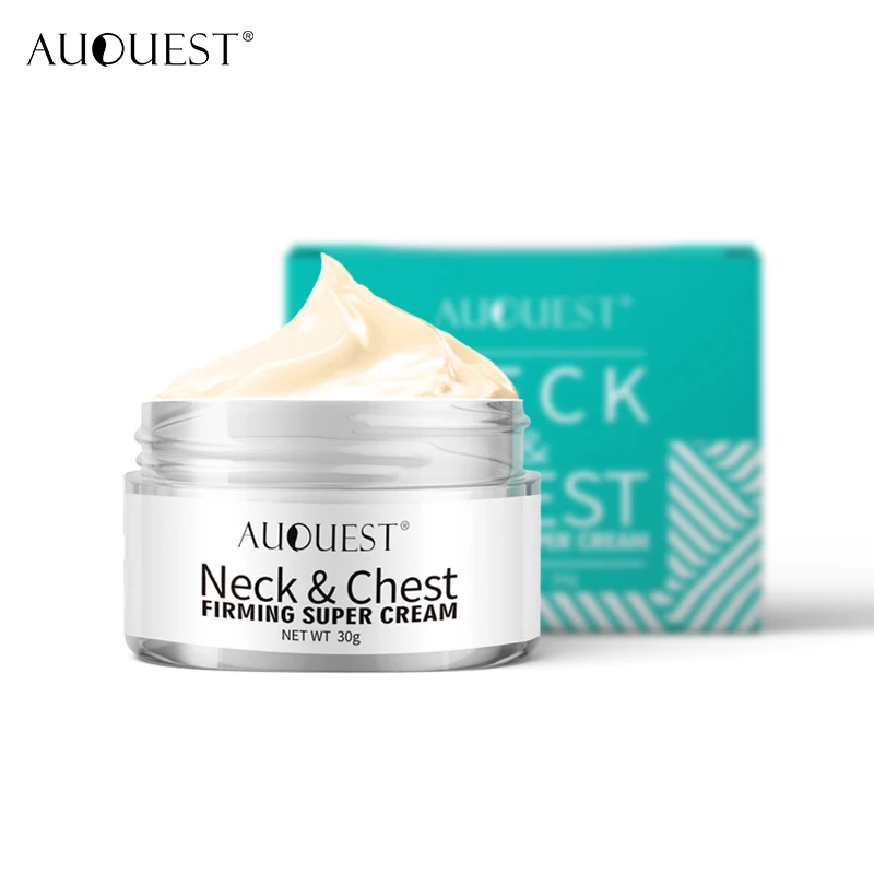 

Private Label natural Skin whitening beauty moisturizing anti-wrinkle nourishing smooth firming elasticity neck cream, Light yellow