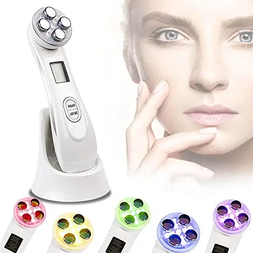 

Home Use Handheld Portable Mini Skin Tightening Rf Anti Aging Radio Frequency Device With 6 Led Lights