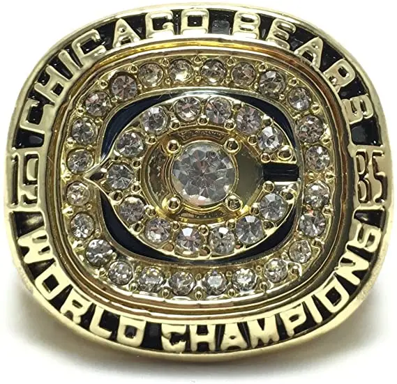 

Wholesale custom 1985 Chicago Bears Super William Perry Bowl championship Ring