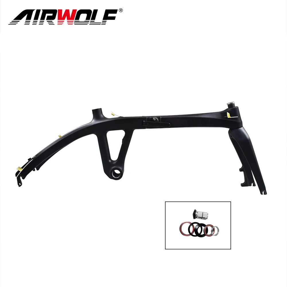 

20 inch Carbon Fiber Folding Frame Mini City Customized Carbon Folding Bike Frame