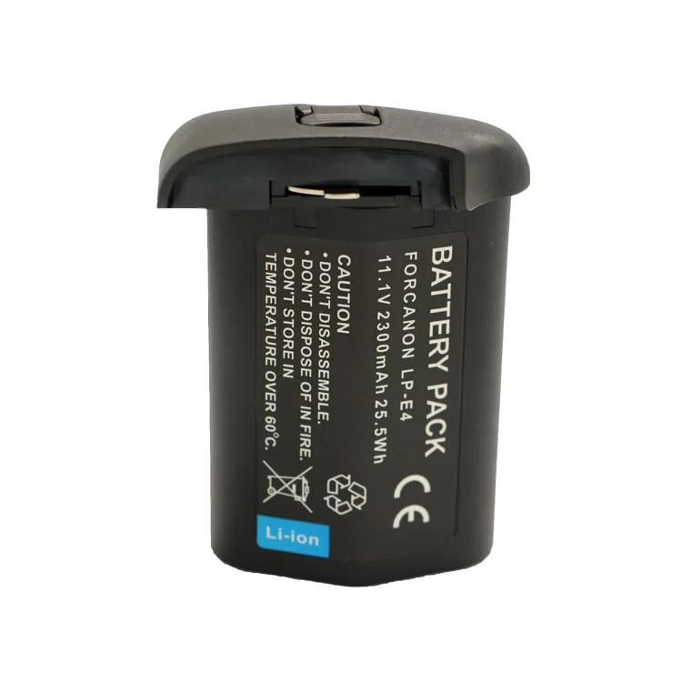 

LP-E4 lp-e4 LPE4 Battery for Canon EOS- 1DS Mark IV 1DX 1DS3 1D3 1D4 Camera, Black