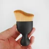Fish Tail Shape Concealer Brush Make Up Foundation Liquid Powder Brush With Cover