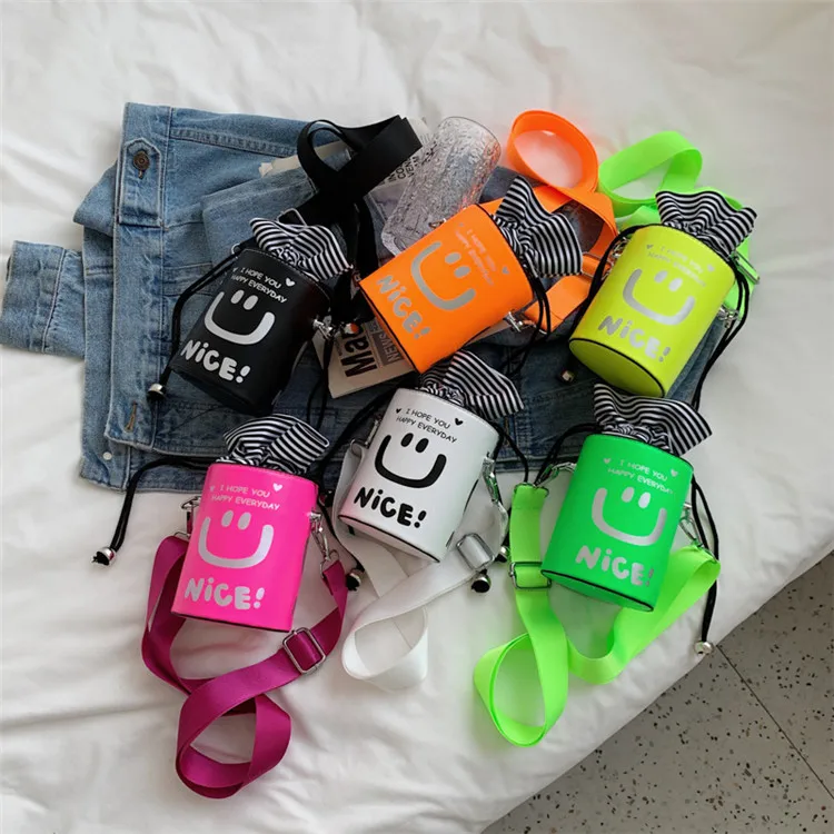 

New 2021 wholesale girls candy color tote bucket square crossbody camera shoulder hand bags for women handbags ladies