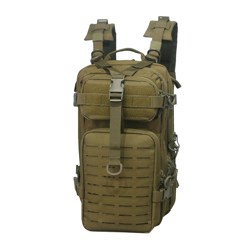 

army backpack shoulder bag backpack hiking bag black camo tactical backpack 25l Military bag, Green -military bag