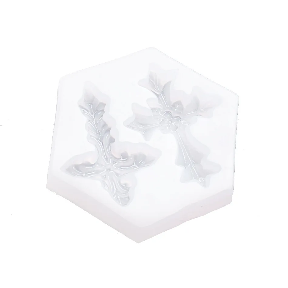 

Ready To Ship New Design Corss Pendant Jewelry DIY Shiny Silicone Keychain Mold for Handmade Crafts Present, Customized colors