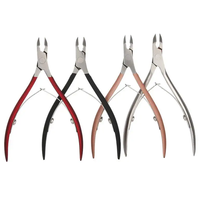 

RIMEI Certificated Professional Cuticle Nippers&Nail Art Cuticle Manicure Care Nipper, Several color