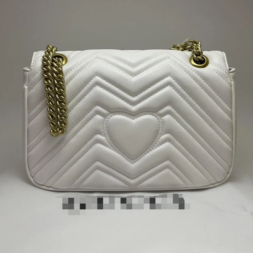 

Women's Bags Women shoulder bags women chain crossbody fashion 26CM Black leather handbags female purse 2022Women's Shoulder Ba, Color can be customized