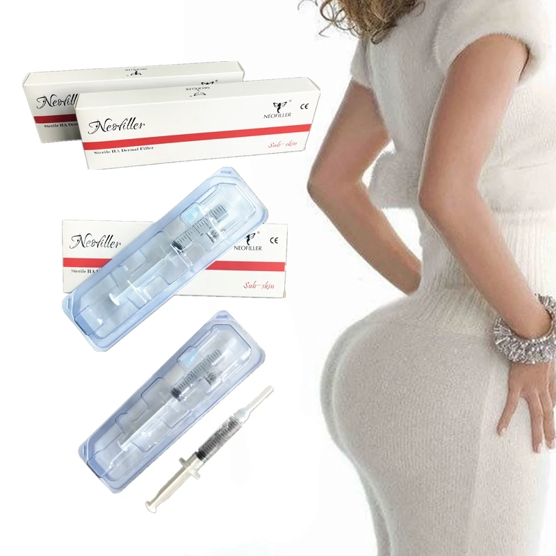 

Long Lasting Butt Dermal Fillers Injectable Hyaluronic Acid Gel Buttock Injection 20 ML, Transparent