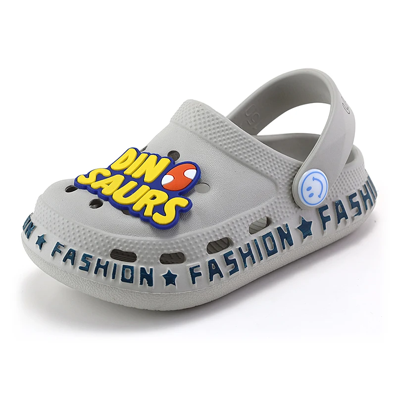 

Kids Clog Slides Soft Soled Anti-Skid Children Waterproof Slippers Beachwear Breathable Lightweight Sandals, Mix color