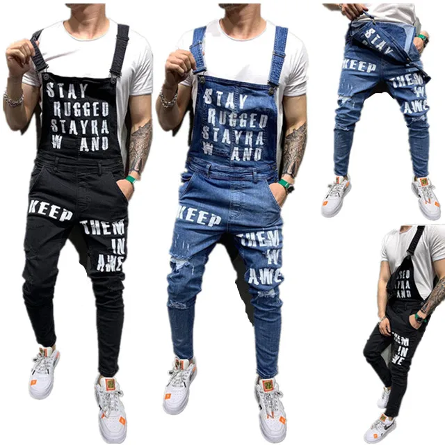 

Wholesale China Factory Denim Skinny Trousers Pants Blue Wear Men Jeans Overalls